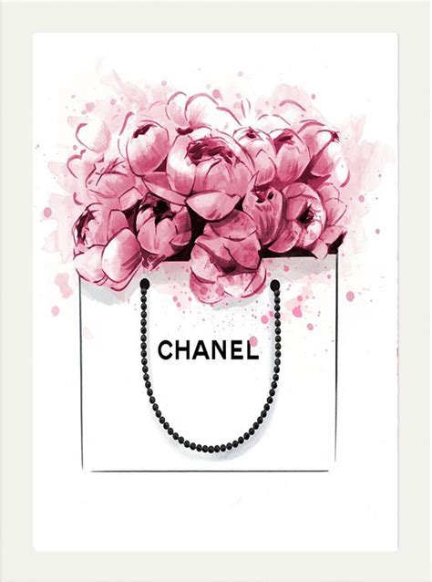 coco chanel prints posters